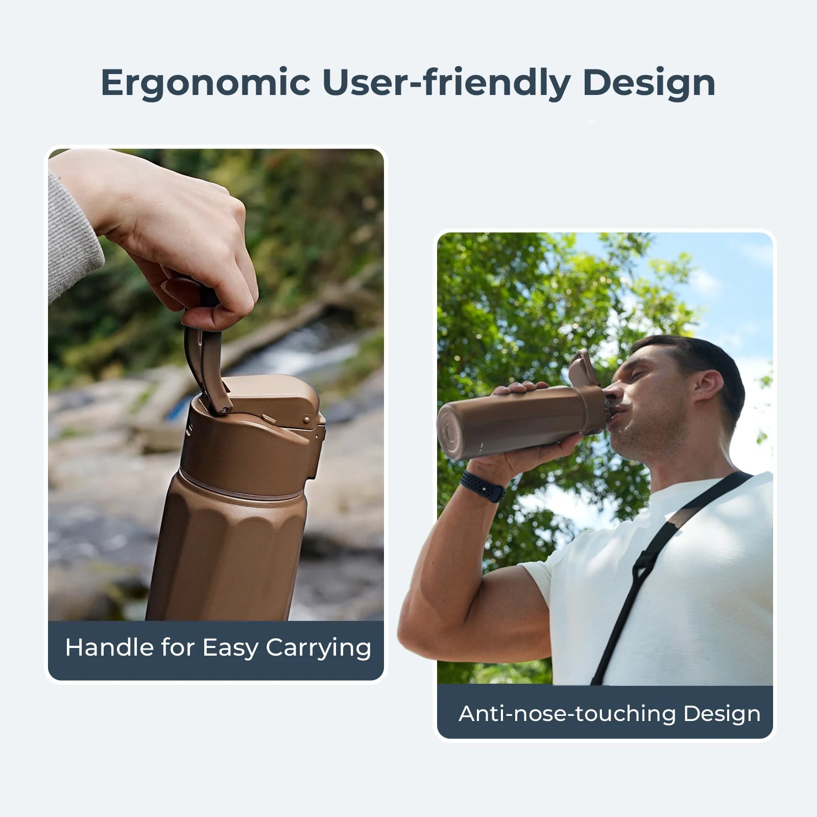 Waterh Boost Smart Water Bottle: 32 Oz Hydration Tracker with APP & Insulation